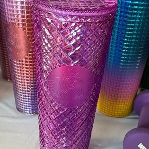 Starbucks Radiant Purple Textured Tumbler